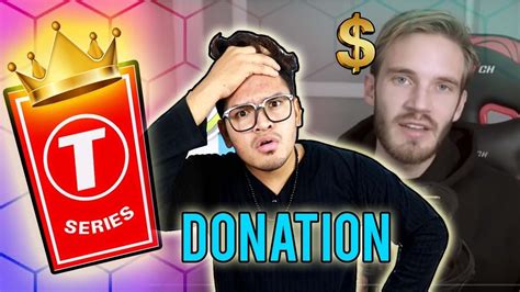 pewdiepie donations